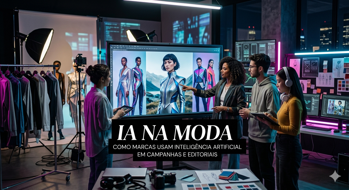 IA na moda: como marcas estão usando inteligência artificial para criar campanhas e editoriais